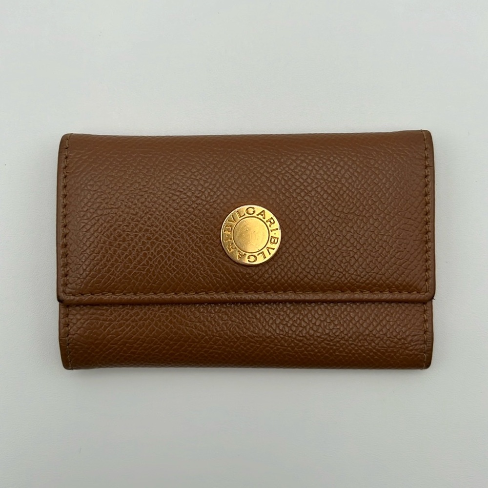 BVLGARI 5 Key Case Holder